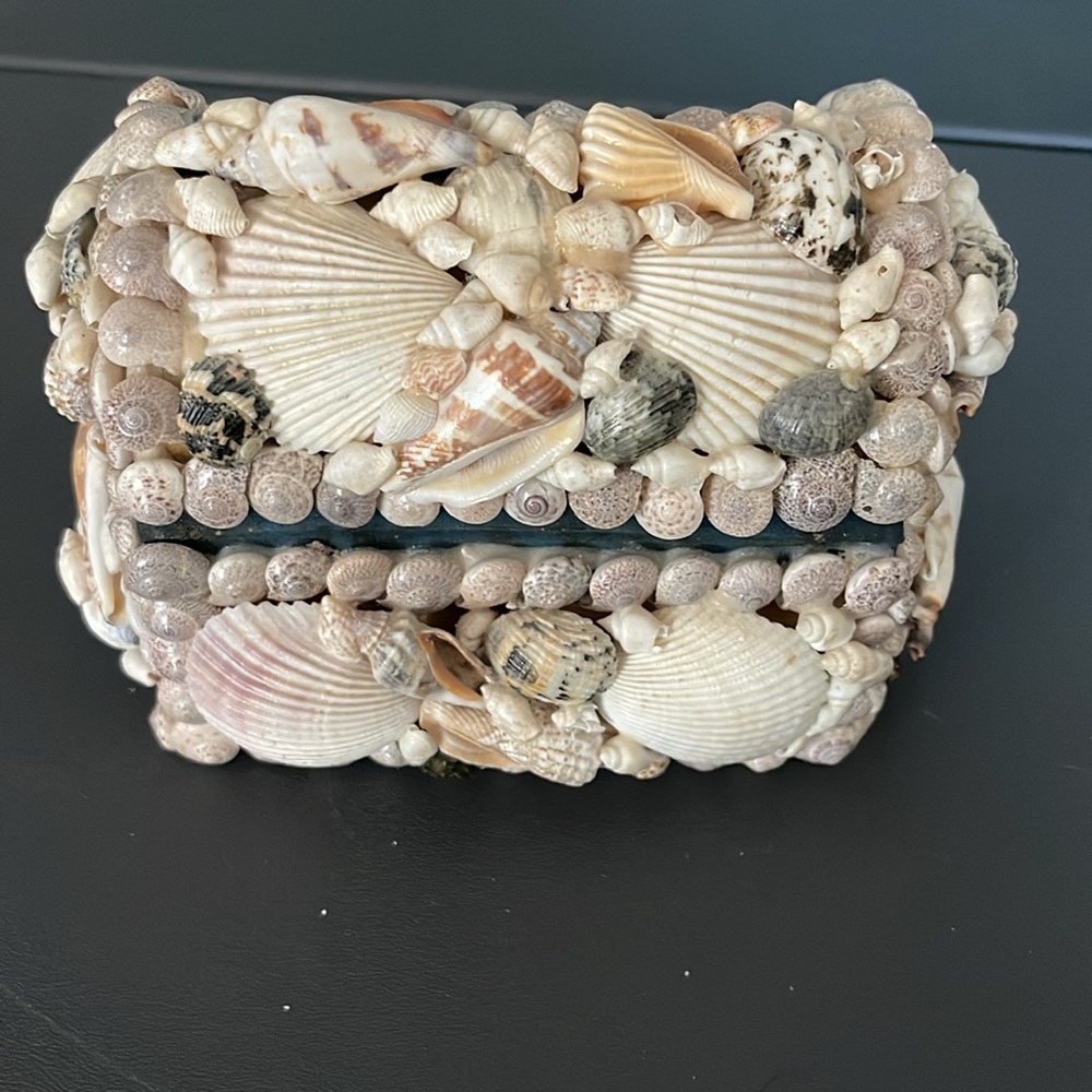 Real SeaShell Jewelry Box - Picture 3 of 5